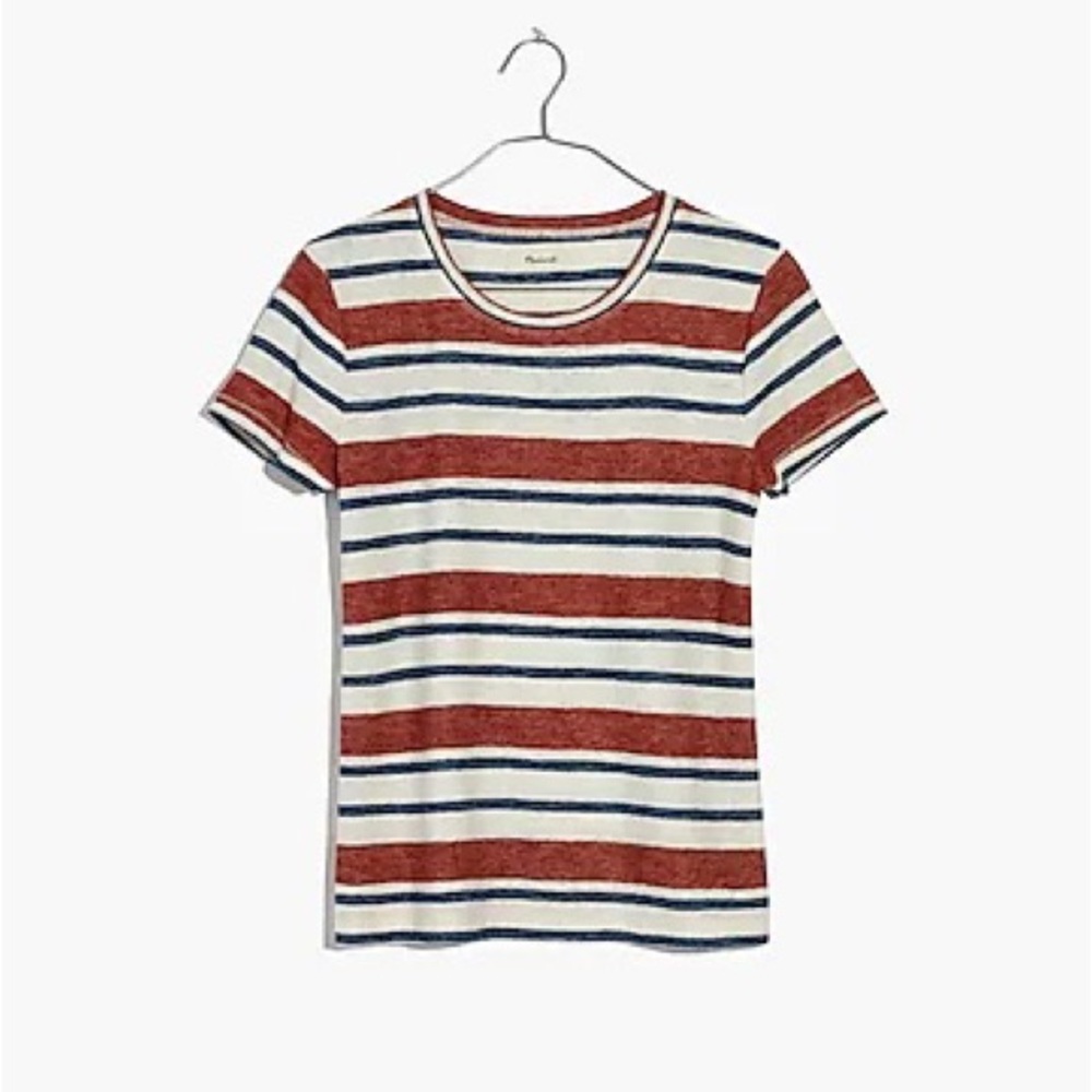 MADEWELL Willford Short Sleeve Shirt Linen XL - Picture 7 of 7